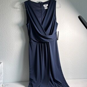 DKNY Deep Blue Maxi Dress